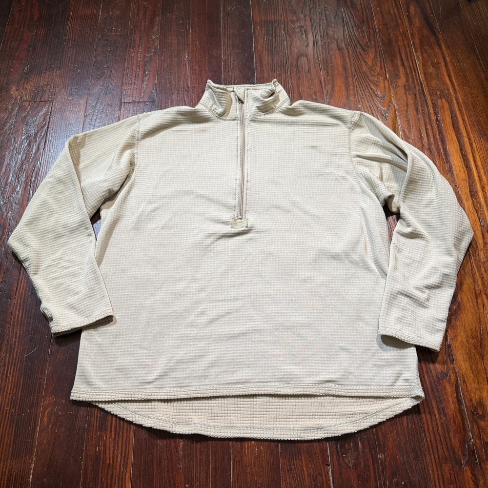 US Military Under Shirt Mens XL Reg Gen III Cold Weather Waffle Grid Mid Weight